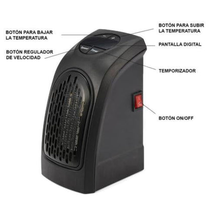 Calefactor Portátil - Envío Gratis 🚚
